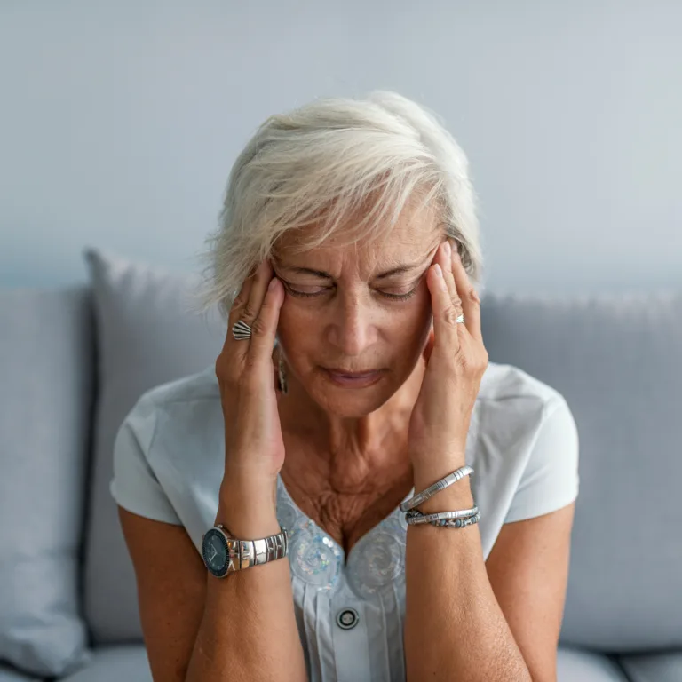 Woman needs headache relief